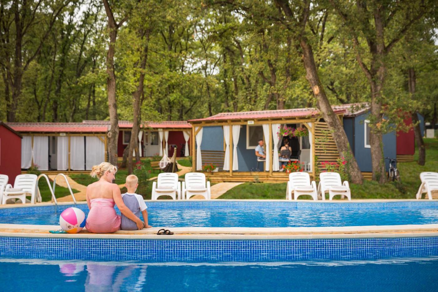 Aminess Planet Camping Holiday Homes Maravea Mareda Esterno foto